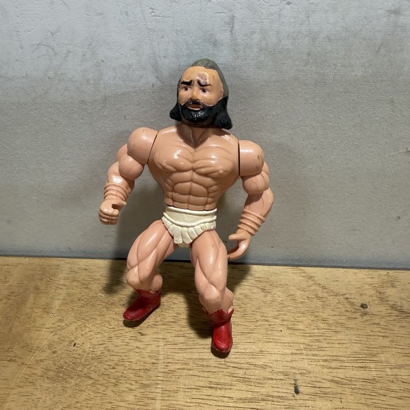 The Unbranded Brand Other - Vintage MOTU Bootleg KO Galaxy Warriors Fighters Wrestling White Knockoff Rare
